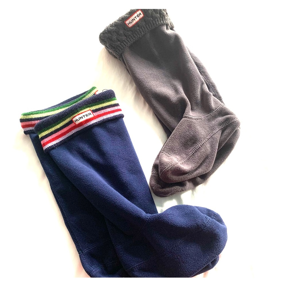 HUNTER Fleece Boot Socks (Set of 2)